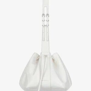 NEW WITH TAGS! AUTHENTIC GIVENCHY IVORY CALFSKIN LEATHER CROSSBODY BAG